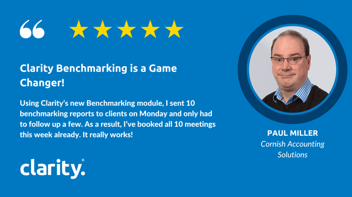 Paul Benchmarking Testimonial